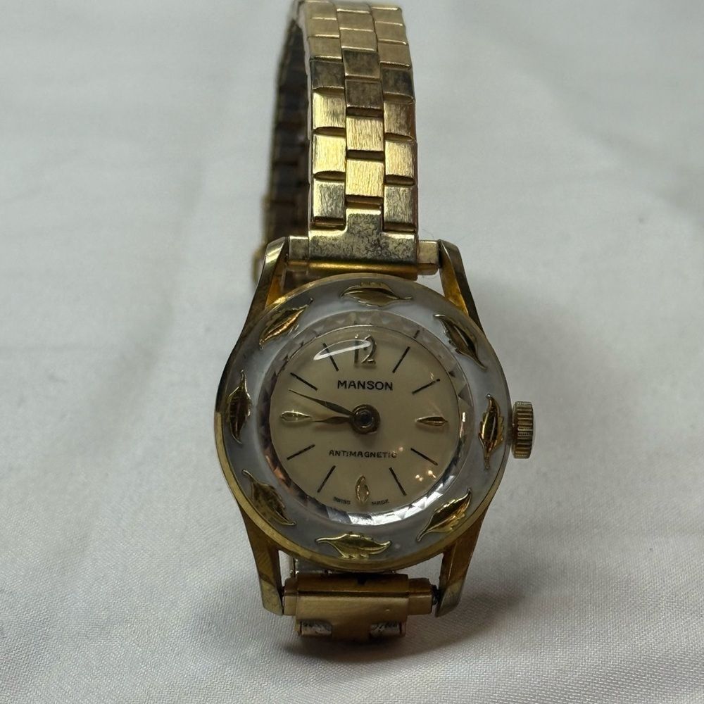 Vintage Mason Gold-tone Women's Watch